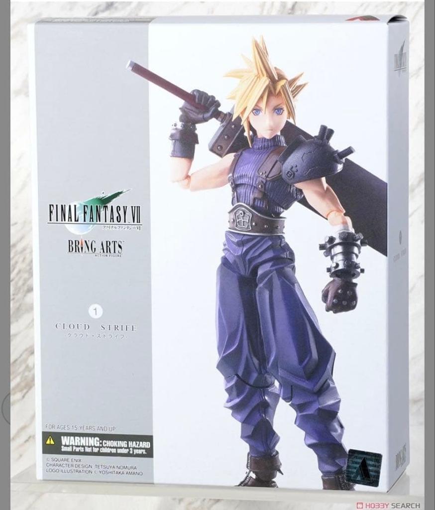 [USED] FINAL FANTASY VII Cloud Strife Bring Arts