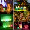 12 PCS Flameless Candles Realistic LED Cordless Tealight Candles 6 Colors Changing with Frosted
