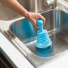 Manual Bathroom Powerful Plunger Drain Unblock Pipe Cleaner Powerful Drainage Plunger  Sink