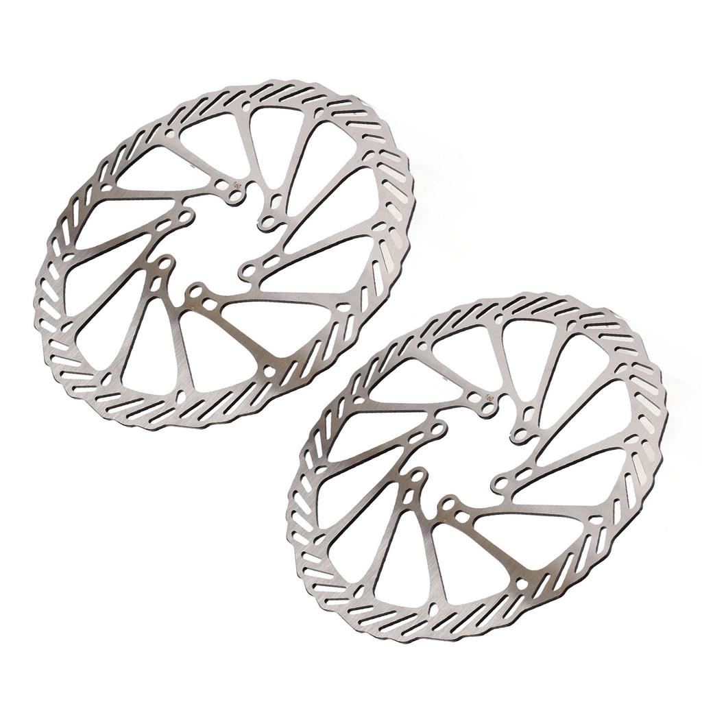 2 шт. роторы дискового тормоза для велосипеда легкие, быстро рассеивающие тепло, стальные, высокой твердости, для горного велосипеда