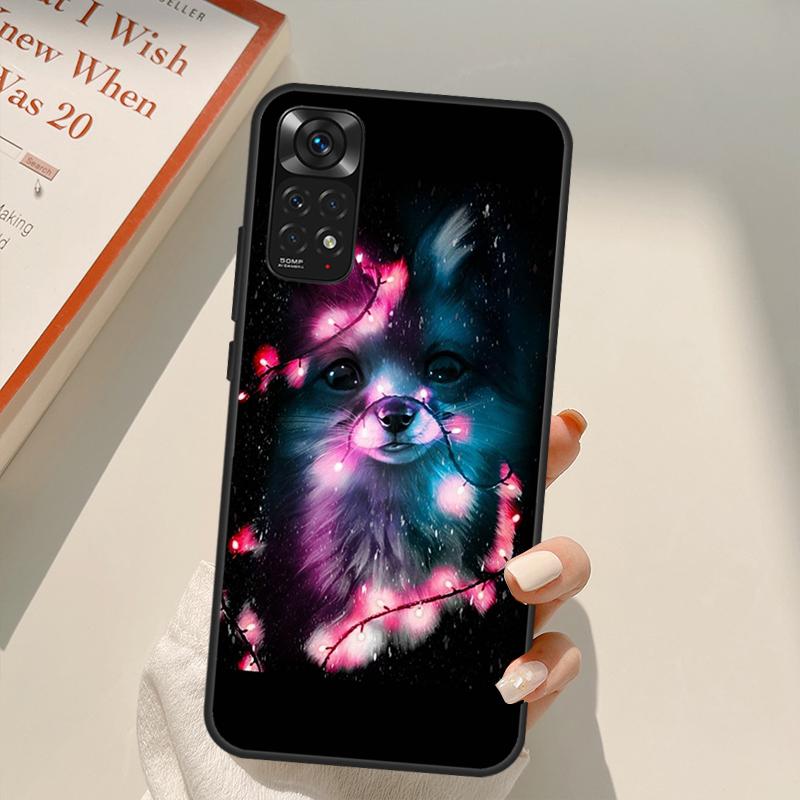 Чехол с милым мультяшным животным лисой для Xiaomi Redmi Note 10 8 9 11 Pro 8T 9S 10S 11S Redmi 10C 9C 9A 9T K50 K40 Gaming