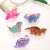 Delicate Acrylic Dinosaur Design Hair Clip Fashion Dinosaur Barrettes Hairpiece Hair Accessory For Everyday Use