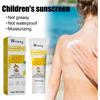 Children's Sunscreen Refreshing Oil Free Sun Protector Mild Non-irritating Anti-Oxidation Outdoor UV Resistance Body Lotion Cream