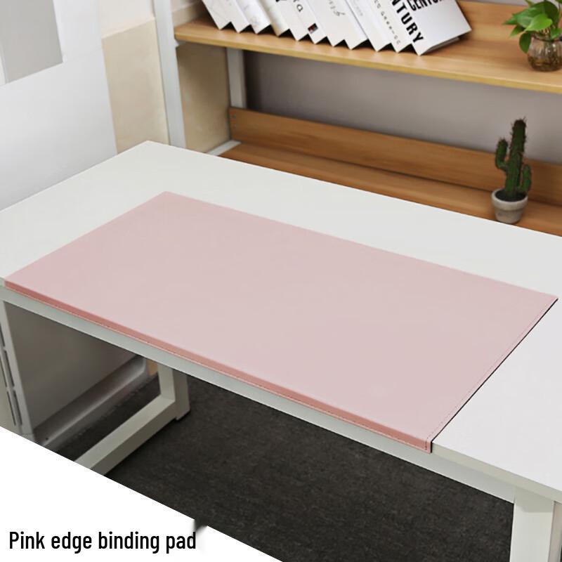 Handun Leather Desk Mat with Buckle Edge