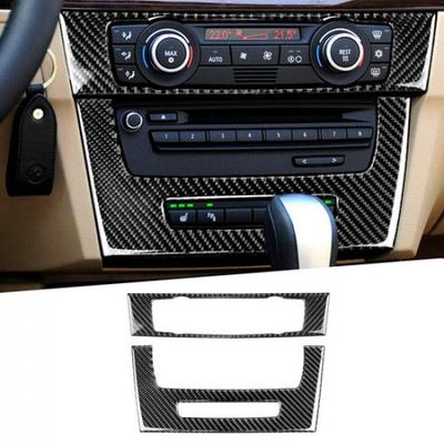 Накладка на панель CD-плеера из углеродного волокна для BMW 3 серии E90 E92 2005-2012