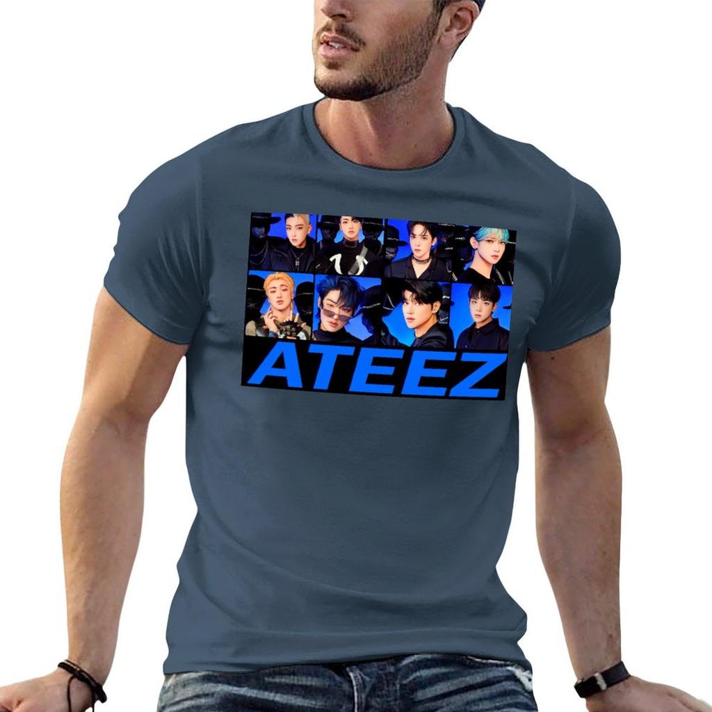 Ateez The World Moveunisext Group Tshirt Funny T Shirts Dark Humor Funny T Shirts Unisex Unisex T Shirt Designer Tshirt