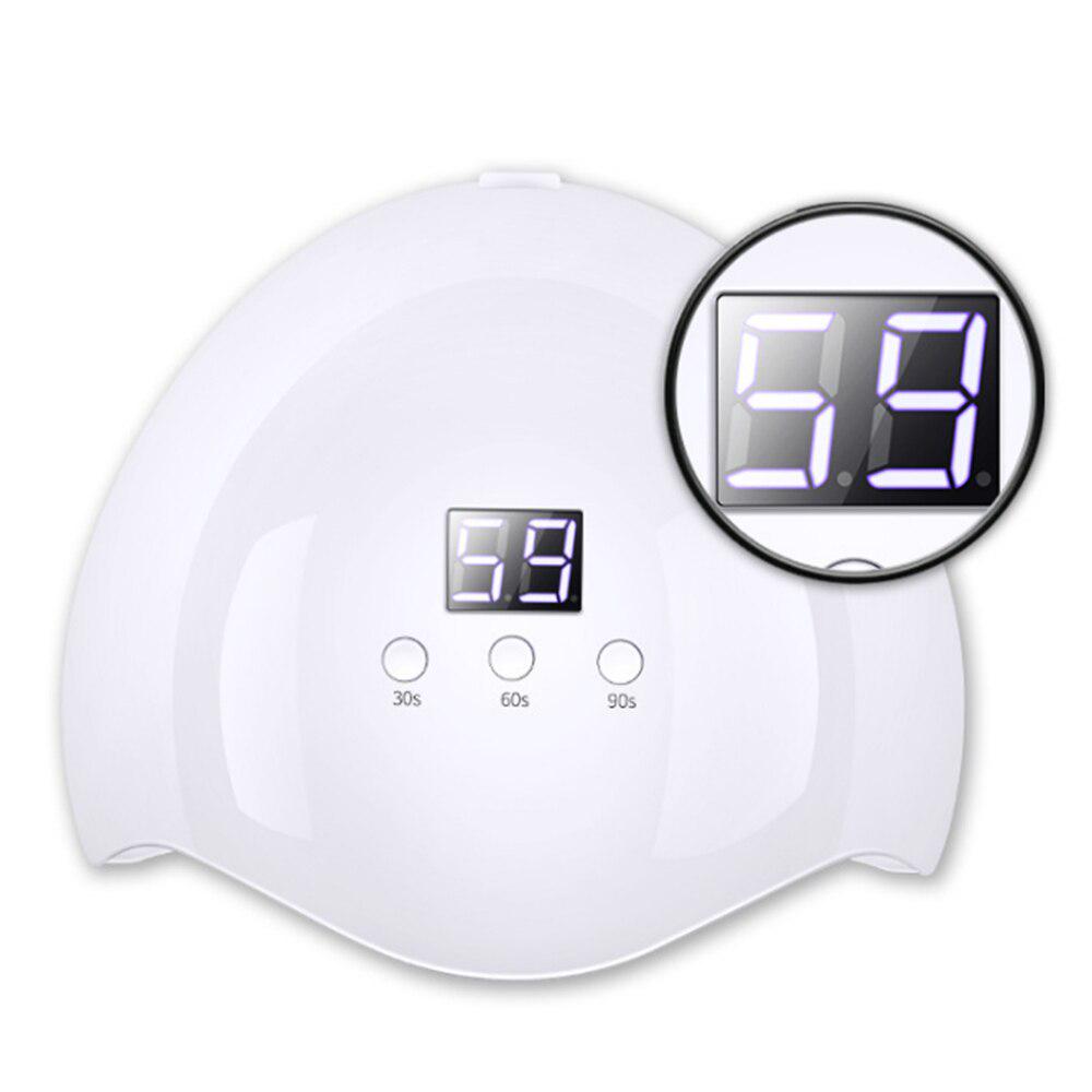 Dryer Led Uv Nails Nail Gel Varnish Manicure Curing Lamp Drying Machine Screen Usb Charge Dry Light