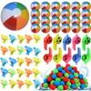 Children Summer Beach Party Set Colorful Beach Ball Outdoor Sports Whistle Water Gun Pool Toys Team Game Kids Birthday Gifts TMZ