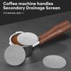 Heat Resistant Reusable Coffee Filter 51/53/58 Mm Coffee Filter Screen Espresso Machine