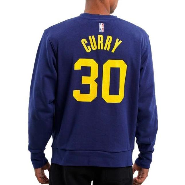 Jordan Nba Golden State Warriors Stephen Curry Fleece Loose Fit Sweatshirt DN9821-421