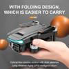 Новый AE10 MINI Light Drone Складной профессиональный 8K ESC HD Двойная камера GPS/оптическое позиционирование потока Бесщеточный WIFI FPV Квадрокоптер Игрушка ПОДАРОК
