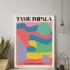 Настроить Tame Impala at Glastonbury Gig Poster, винтажный красочный холст, картина, ретро настенные панно для гостиной, домашний декор