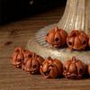 16Pcs Creative Miniature Halloween Decor Resin Resin Pumpkin Statue  Office Desktop