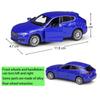 Масштаб 1/36 Welly Maserati Levante, модель автомобиля из сплава, литье под давлением, металлические игрушечные автомобили, модель автомобиля, коллекция высокой имитации, детские подарки