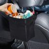 Автомобильное мусорное ведро, мешок для мусора 8,5 л, большая вместимость, водонепроницаемый, складной, органайзер для мусора в автомобиль, портативный мешок для мусора с регулируемым ремешком
