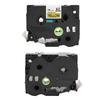 36mm Label Maker Laminated Label Tape Fit for   PT-9700PC PT-9800PCN PT-3600