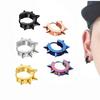 Stainless Steel Rivet Ear Cuffs - Non-allergenic Punk Style Earrings for Men & Women