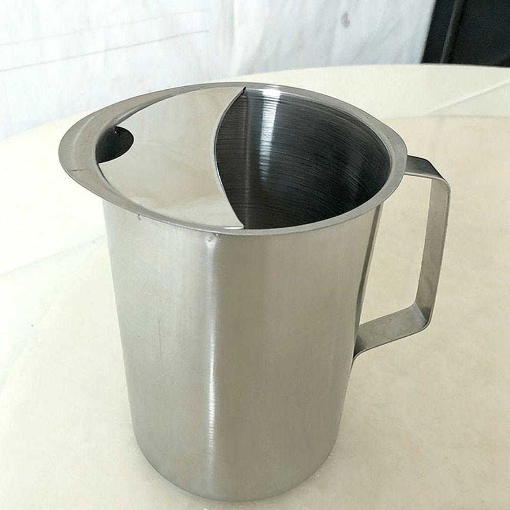 3pcs Ice Filter Ice Cube Kettle Insulated Water Pitcher Durable Stainless Steel Ice Jug Home