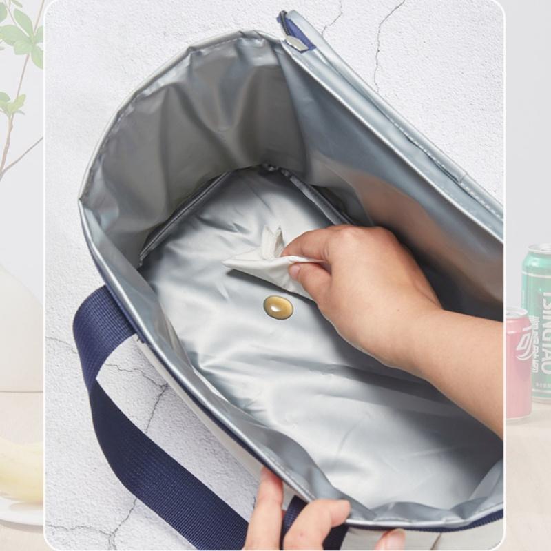 Сумка для пикника на открытом воздухе рука об руку с сумкой для бэнто, изотермическая и большой вместимости, сумка-холодильник, кемпинг, регулируемая сумка для ланча