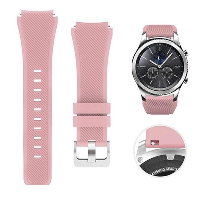 Силиконовый ремешок 22 мм 20 мм для Galaxy Watch 46 мм 42 мм спортивный ремешок для Samsung Gear S3 Frontier/Classic active 2 Huawei Watch 2