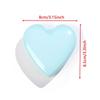 Candy Color Folding Airbag Comb Anti-static Massage Comb Heart Hair Comb with Mirror  Women Girl