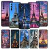 Чехол для телефона Красный зонт Эйфелева башня Для Realme 13 12 10 9 8 7 GT3 GT5 GT2 Pro Plus 5G C21 C25 C35 GT Neo 2 3 3T 5 Обложка