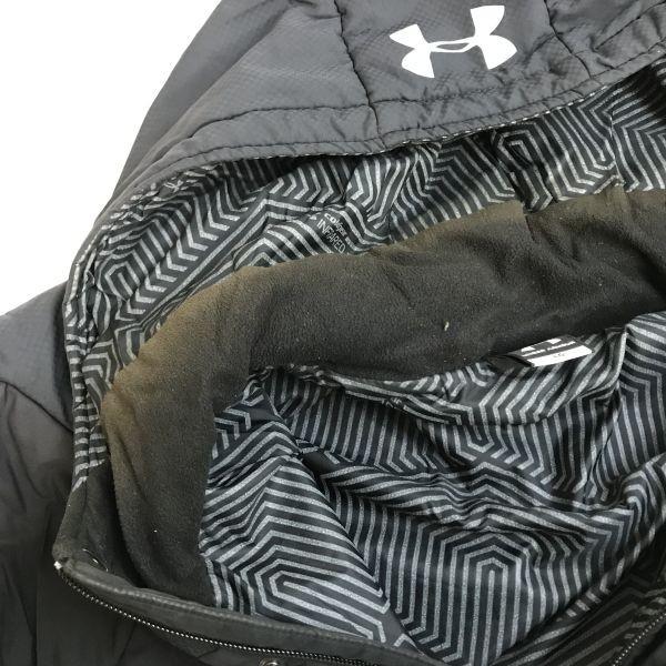 UNDER ARMOUR Длинный спортивный плащ Черный Размер LG (Мужской)(ИСПОЛЬЗОВАЛ)