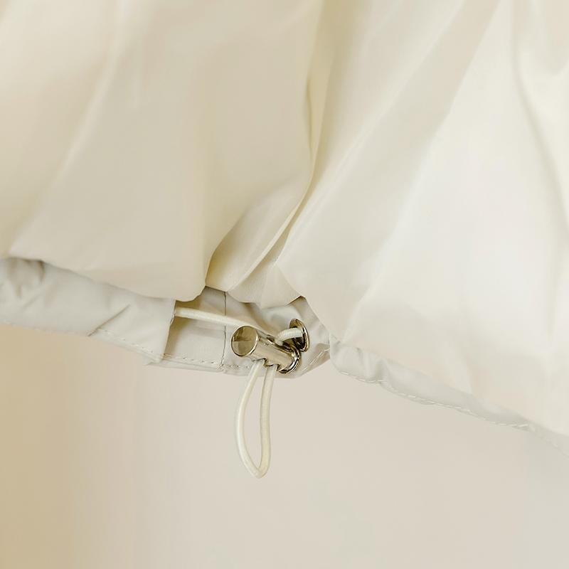 Женская осенне-зимняя однотонная утолщенная верхняя одежда с хлопковой подкладкой и воротником-стойкой, теплая куртка без рукавов, пальто, жилет