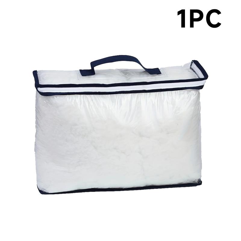 Transparent PVC Bag Portable Bedding Blanket Packaging Pillow Core Storage Bag