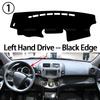 Для Toyota RAV4 XA30 2006-2012 Накладка на приборную панель автомобиля Защита от света Коврик на платформу приборов Ковер Аксессуары