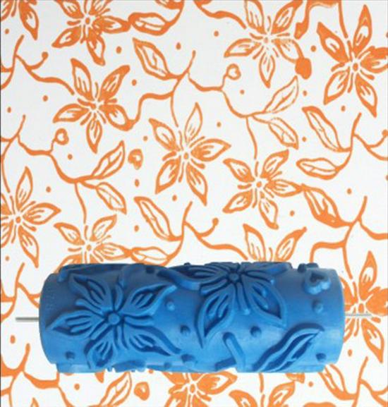 5-дюймовый ролик с рисунком для жидких обоев - Инструмент для DIY-точечной росписи и покраски стен