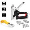 3-in-1Heavy Duty Hand Operated Stainless Steel Nail Gun Tool forFixing Material Carpentry Furniture Doors And Windows Upholstery