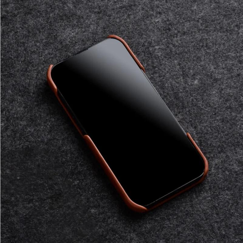 Melkco Genuine Cowhide Oil Wax Leather Case for iPhone 17 Pro Max 17 Air 16Pro 16 Plus Magnetic Charging Shockproof Bumper Cover