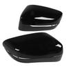2 шт. Крышка зеркала заднего вида 51167422719 глянцевая черная крышка бокового зеркала для 5 серии 6 серии