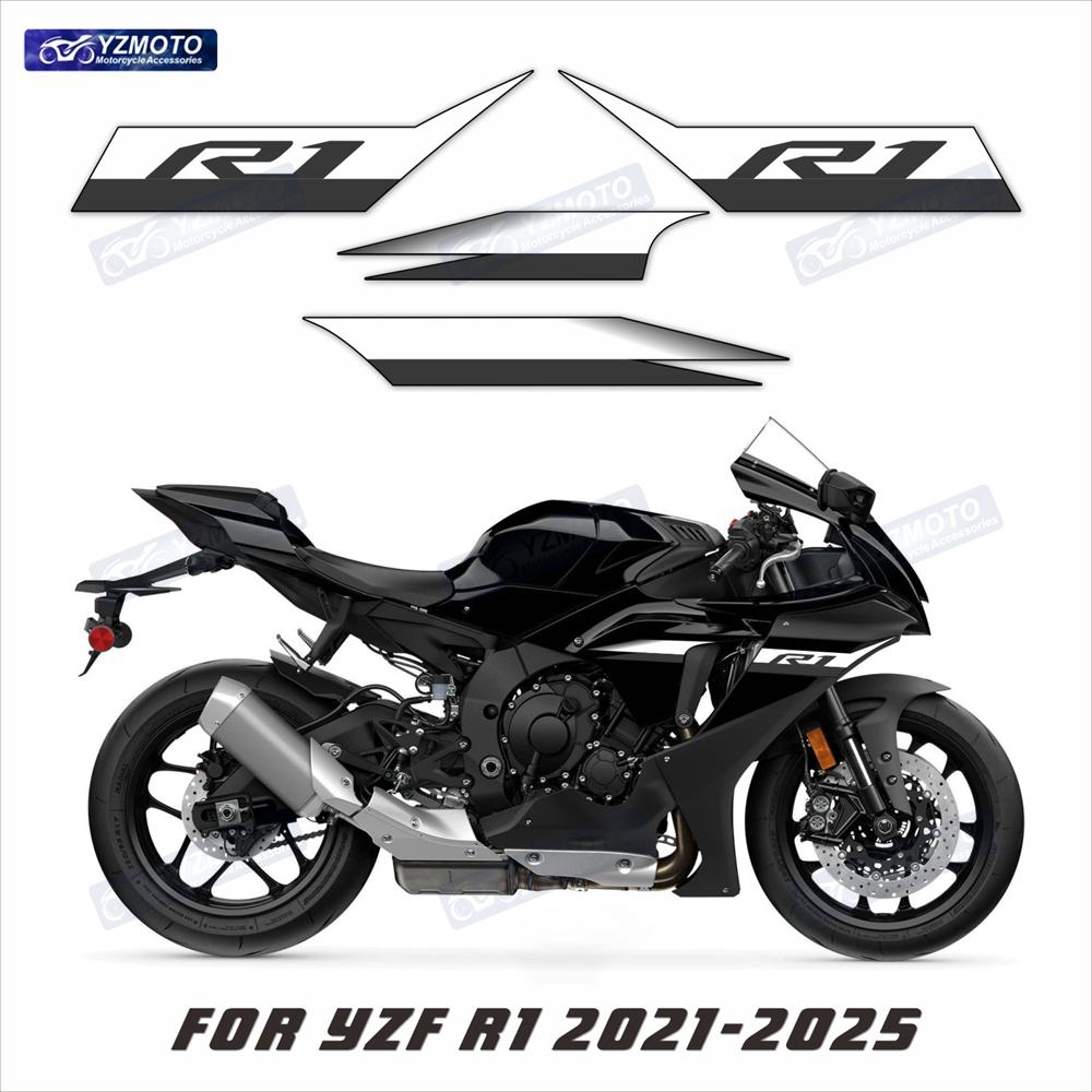 Для YZF R1 YZF-R1 2020 2021 2022 2023 2024 Мотоцикл Гонки Обтекатель Наклейки Отражающие Декор Кузова Наклейка