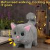Stuffed Animal Electronic Stuffed Doll Tail Wagging Walking Interactive Cat  Boys Girl