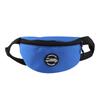 Стильная детская нейлоновая поясная сумка, простой однотонный дизайн с буквенным принтом для мальчиков и девочек