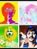 John Lennon Beatles Ringo, Paul, George, John Classic T-Shirt