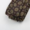 Деловой галстук мужской ручной работы, подходит для работы, банкетный, ретро, кофейного цвета, высококлассный узор, ширина 8 см, жаккардовый, длинный
