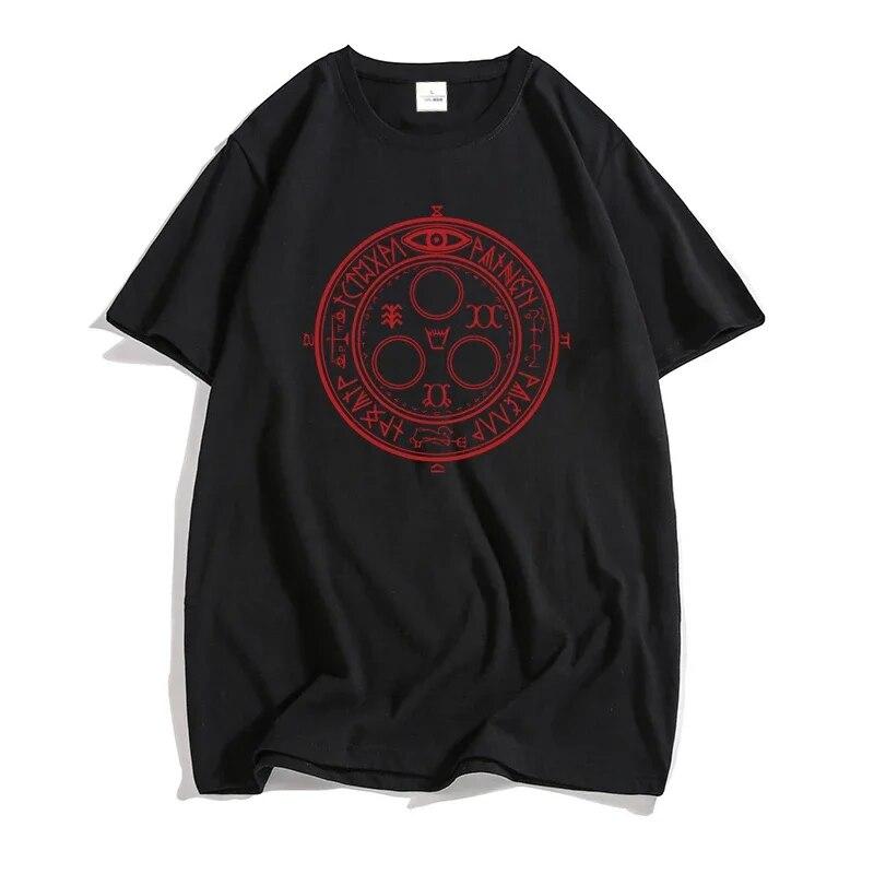 Silent Hill Graphic T-shirt Unisex Halo Sun Loose Casual Punk Movie Cotton T-shirt Printed Short Sleeve Top Unisex Clothing