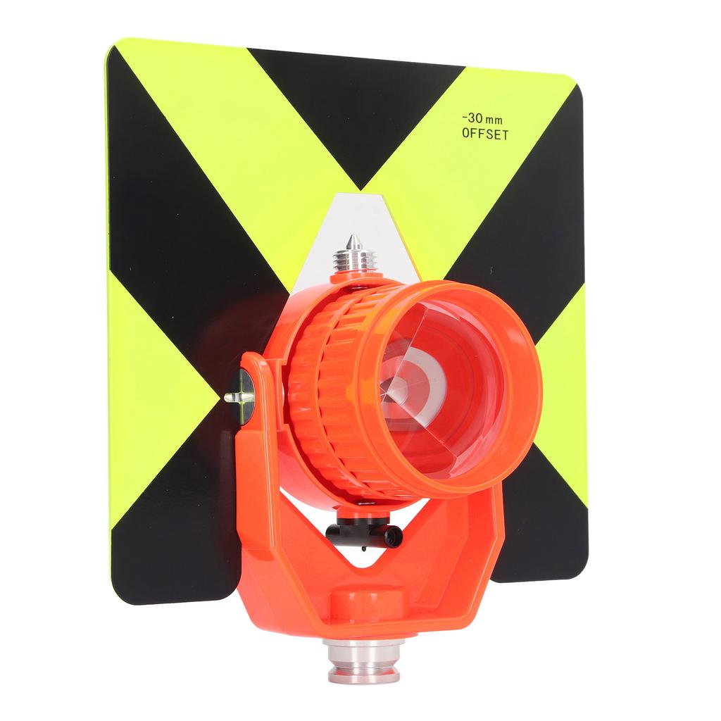 Single Tilt Prism Optical Glass ABS Protective Housing Accurate Surveying Prism for Highway