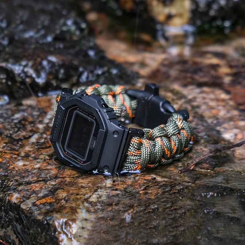 Заменить Casio G-SHOCK GA100/110/120/ DW 5600 GW-M5610 ремешок для часов из холста для уличного зонтика, модифицированный нейлоновый ремешок для мужских часов