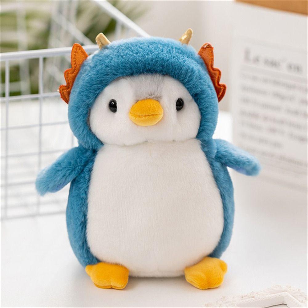 20cm Dinosaur for Children Plush Animal Doll Penguin Plush Toy Penguin Stuffed Toys Penguin Cosplay