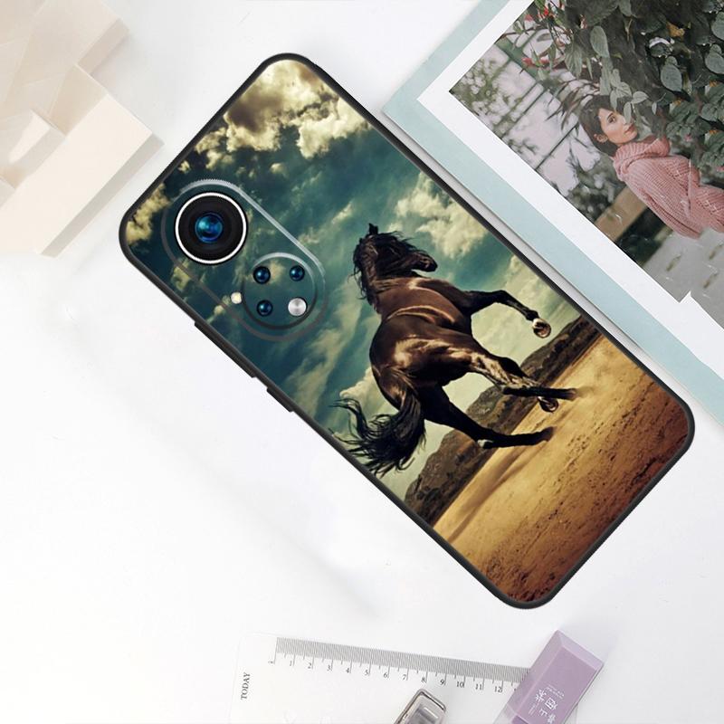 Чехол Magic 8 Pro 6 7 Lite для Honor 200 400 50 70 90 X8c X8b X9a X9b X9c X9d Win RT с изображением Бегущих за Честь Лошадей