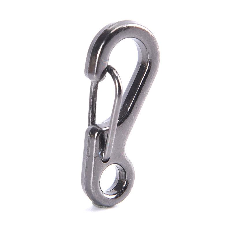 10 шт мини-весенние застежки для рюкзака альпинистские карабины брелок для кемпинга крючки