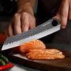WXCOO Кованый набор ножей для разделки Высокоуглеродистая обкладная сталь Нож-секач для мяса, рыбы, фруктов Профессиональные ножи для мясника, кухонные ножи шеф-повара