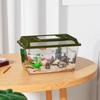 Portable Outdoor Fish & Turtle Tank: Small To Medium Breeding Box with Lid for Insects & Household Use