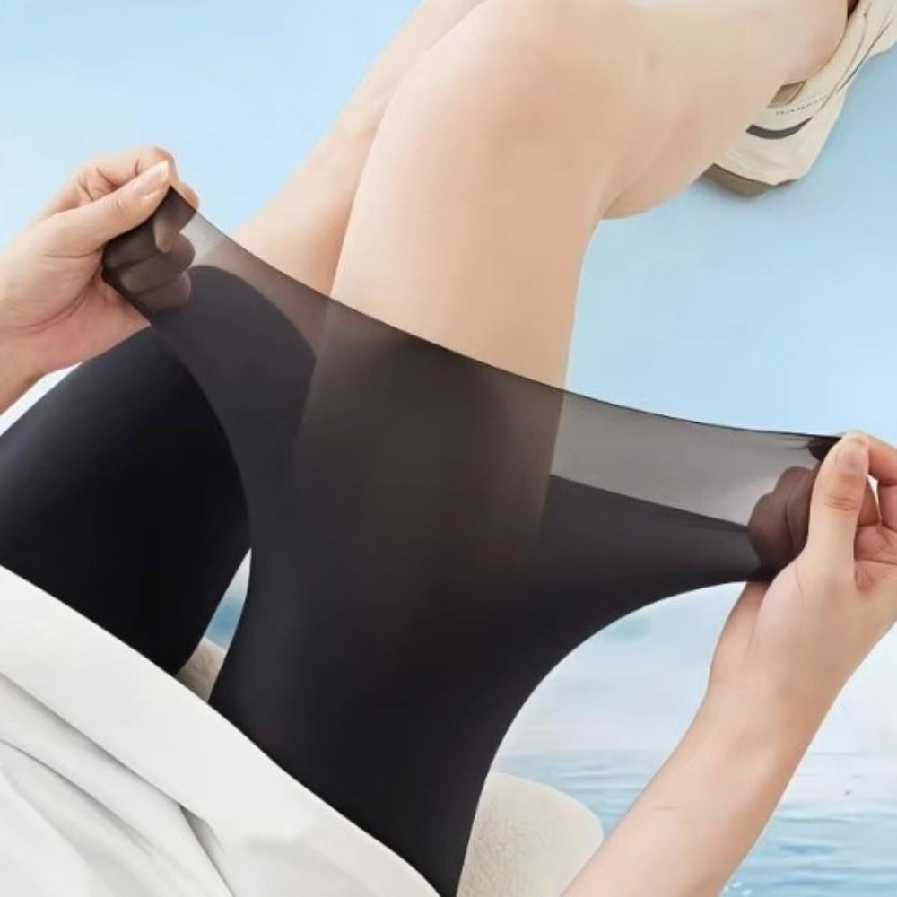 Elastic Seamless Underwear Pants High Waist High Waist Shorts Soft Safety Shorts Pants Women
