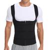 Men Waist Trainer Sweat Vest Corset Sauna Suit Slimming Body Shaper Workout Tank Tops Tummy Control Shapewear Compression Shirt