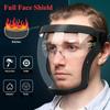 Full Face Shield for Kitchen Tools Oil-splash Proof Motorcycle Bicycle Cycling Windproof Mask Protection Glasses Dusting Mask